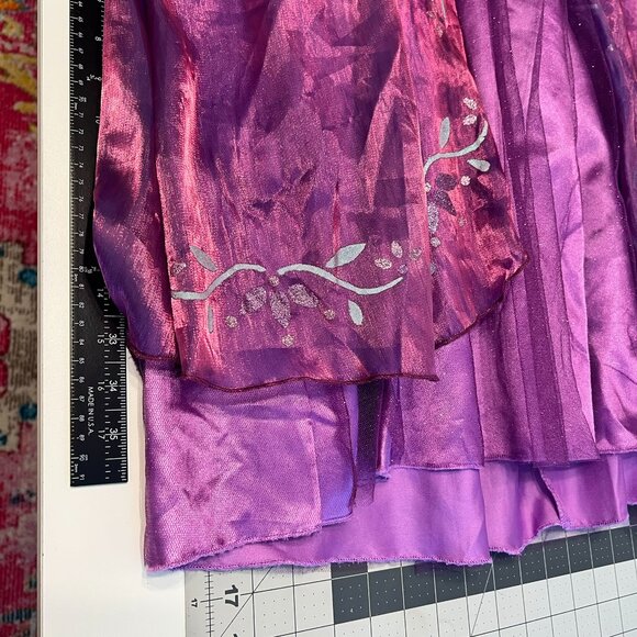 DISNEY Parks Authentic Tangled Rapunzel Deluxe Princess Dress (Girls XL 11/12) - Picture 5 of 7